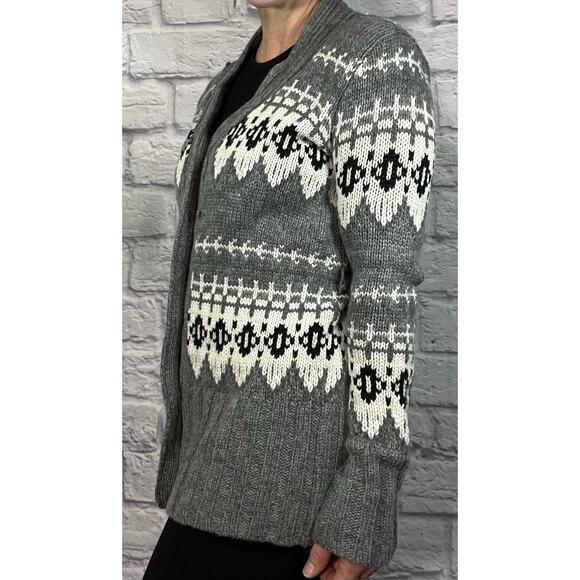 Vintage Y2K Western Style Wool Blend Cardigan by Moda International - Picture 12 of 12